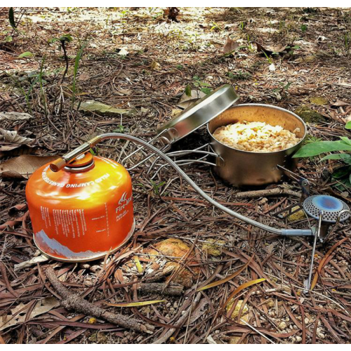 Титановая газовая горелка с системой предварительного подогрева топлива. Blade 2