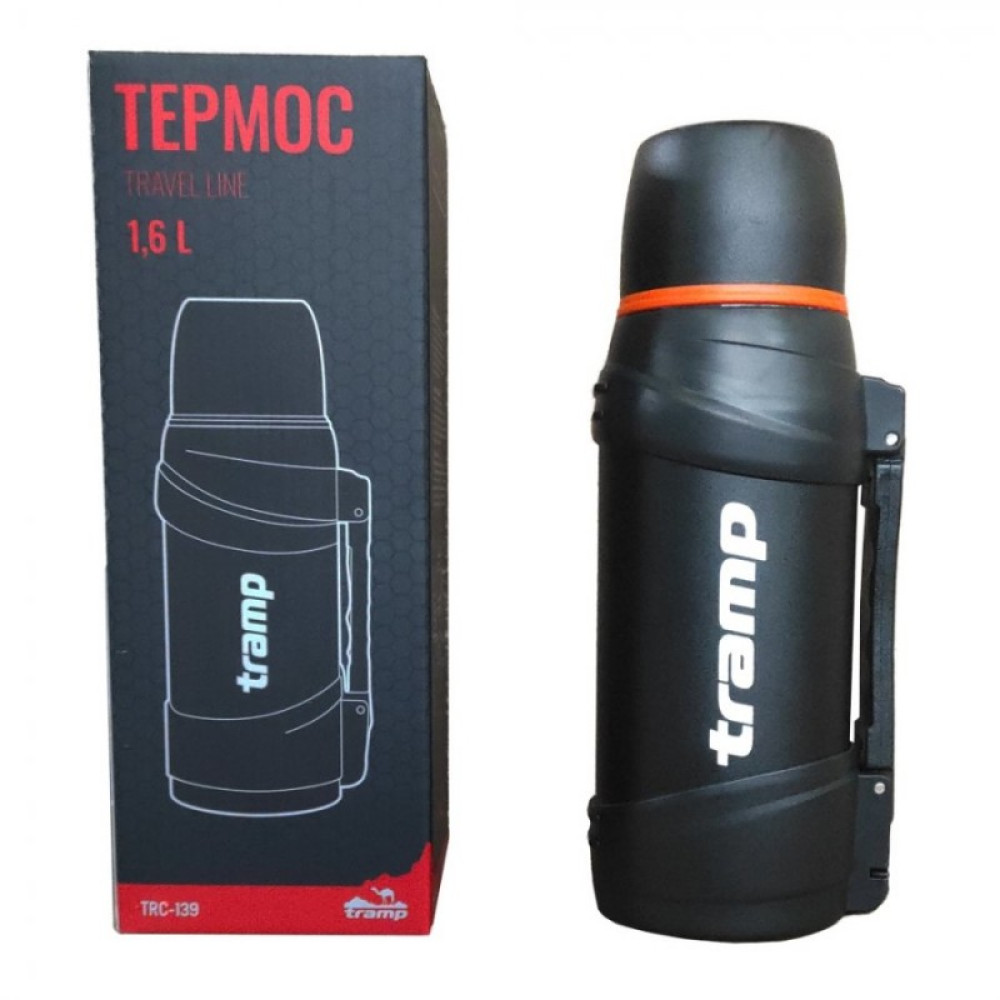 Tramp термос Travel 1,6 л, чёрный