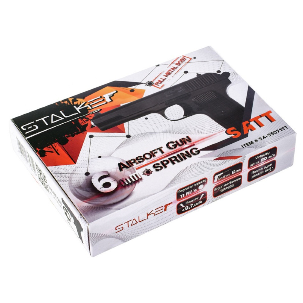 Пистолет пневматический Stalker SATT Spring (ТТ)