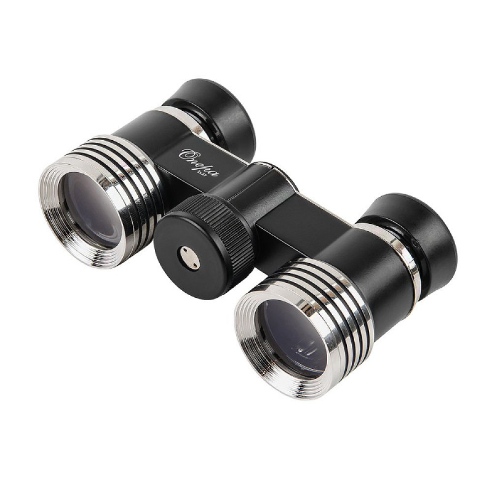 Бинокль театральный Veber Opera БГЦ 3x27, черно-серебристый, Серебрянный