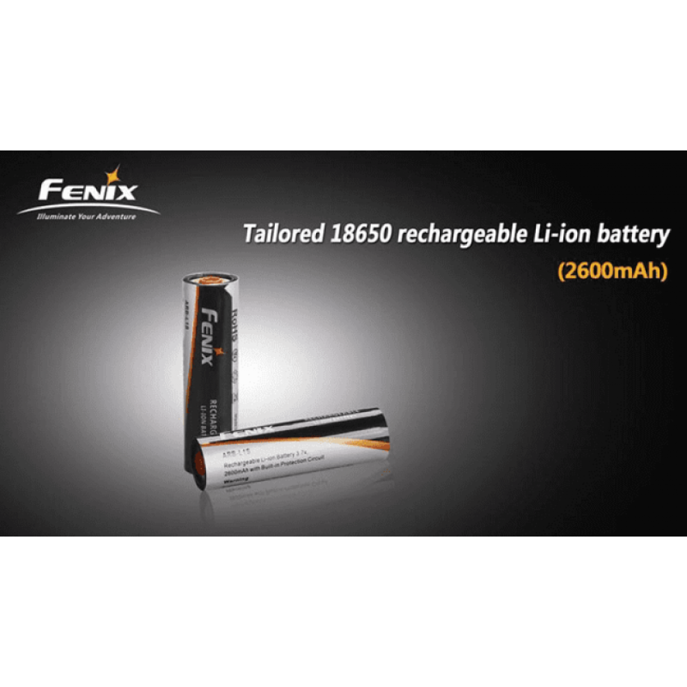 Аккумулятор 18650 Fenix ARB-L1S (2600 mAh) для RC10, RC15