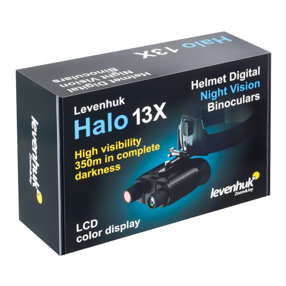 Бинокль цифровой ночного видения Levenhuk Halo 13X Helmet, с креплением на голову