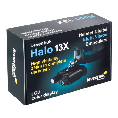 Бинокль цифровой ночного видения Levenhuk Halo 13X Helmet, с креплением на голову