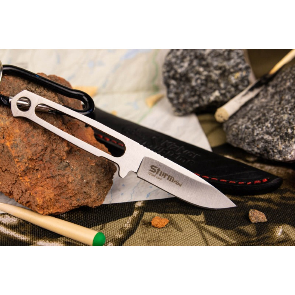 Туристический нож Sturm Mini 420HC StoneWash