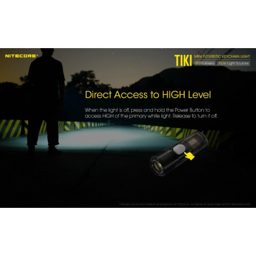 Фонарь Nitecore TIKI LE Black