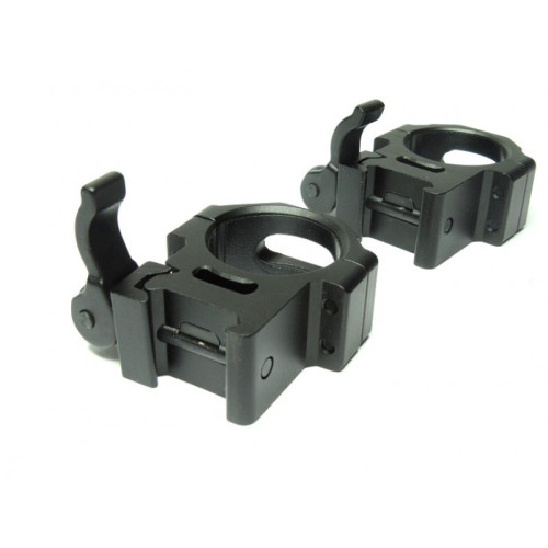 Быстросъемные кольца Leapers UTG под 30 мм на Weaver средние