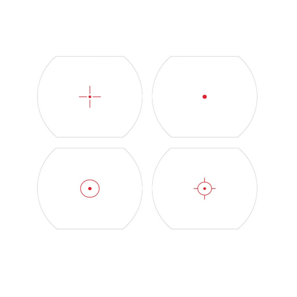 Коллиматорный прицел Veber Black Fox 1x28x40 RD Multi-Cross