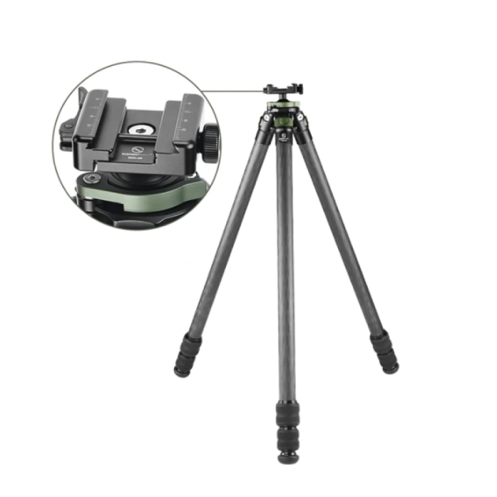 Штатив-трипод Sunwayfoto T2830CS карбоновый с креплением Arca-Swiss/Weaver