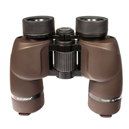 Бинокль STURMAN 10x36, коричневый, Коричневый