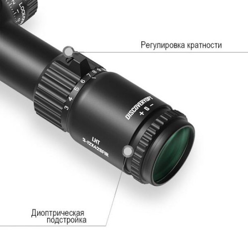 Оптический прицел Discovery LHT 3-12X42SFIR FFP