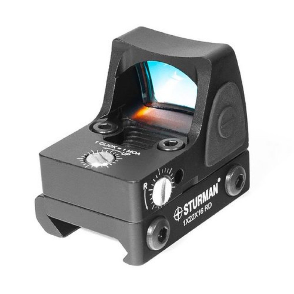 Коллиматорный прицел Sturman 1x22x16 RD, Черный