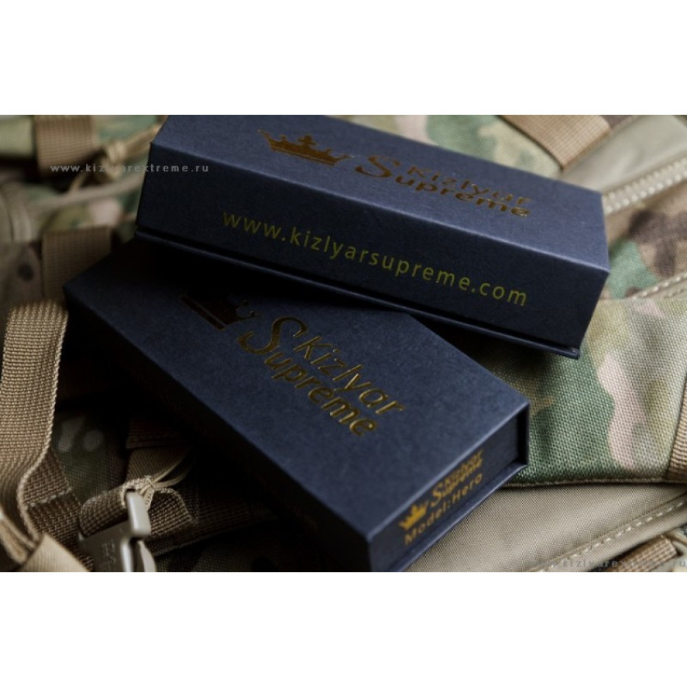 Складной нож Hero 440C Black Titanium