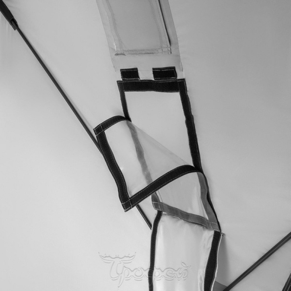 Палатка Helios 1,8x1,8 серый/оранжевый