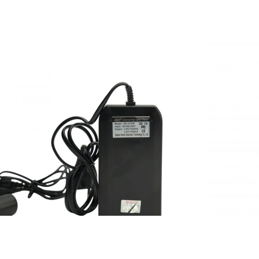 Зарядное устройство для двух аккумуляторов 18650 или CR123 со штекером для авто и USB