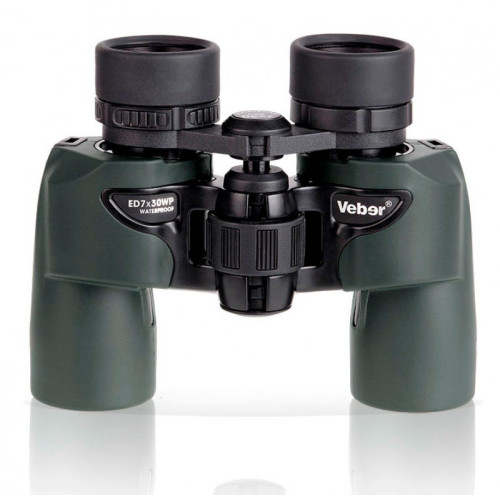 Бинокль Veber ED 7x30 WP, зеленый, Зеленый
