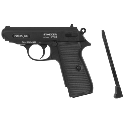 Пистолет пневматический Stalker PPKS (Walther PPK/S) к.4,5мм