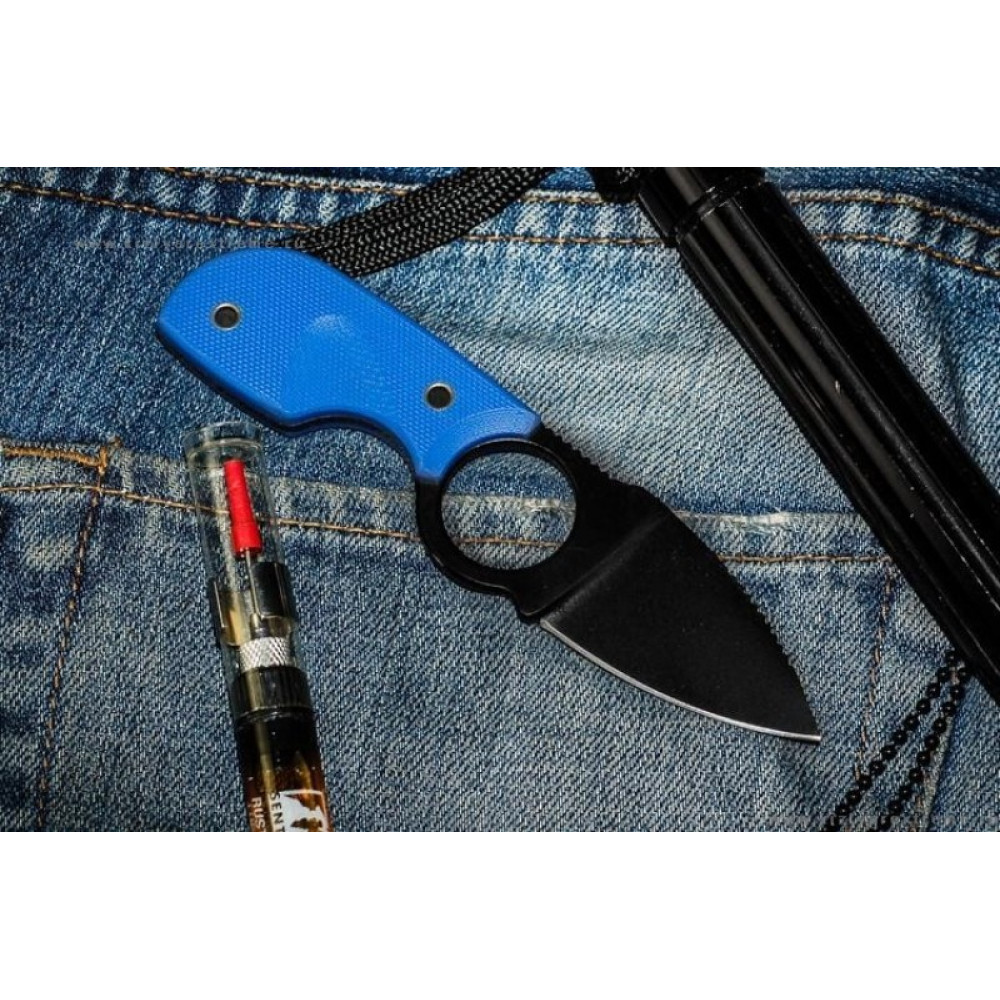 Шейный нож Amigo Z Black D2