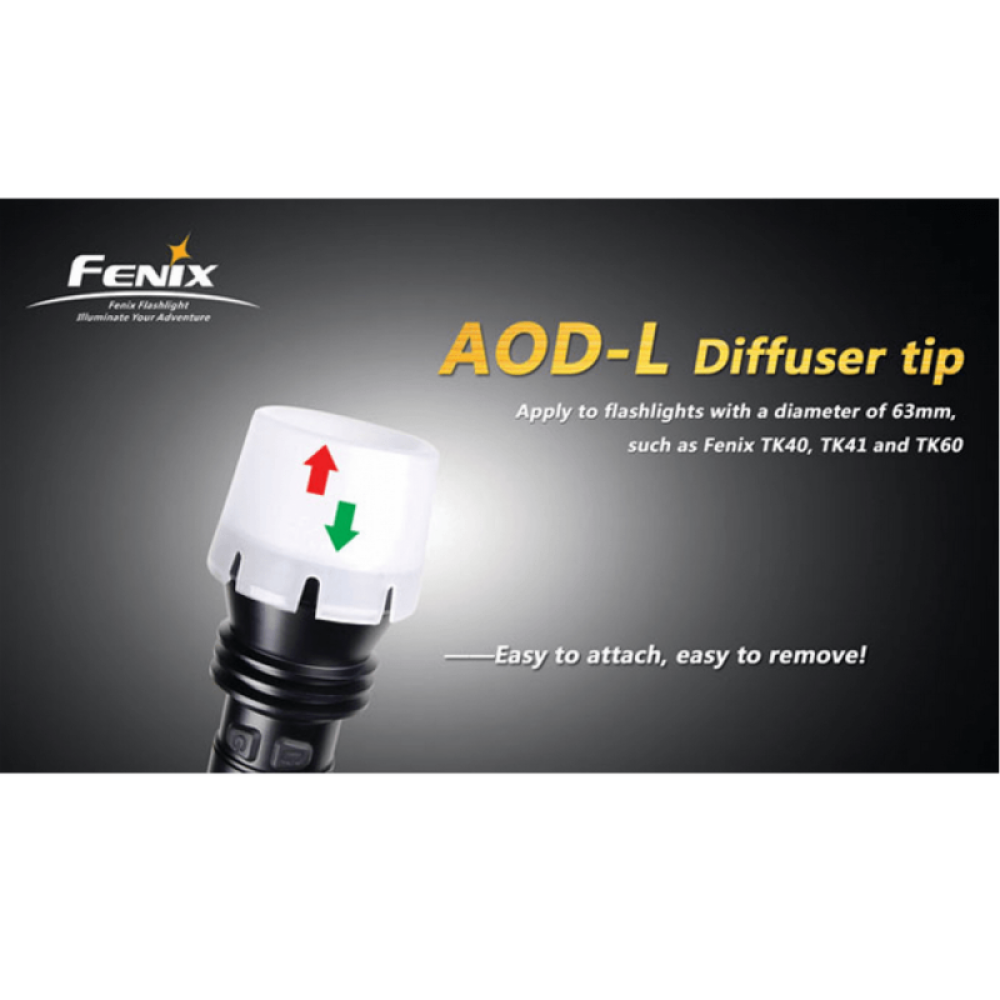 Диффузионный фильтр TK40, TK41, TK50, TK60 белый FENIX AOD-L