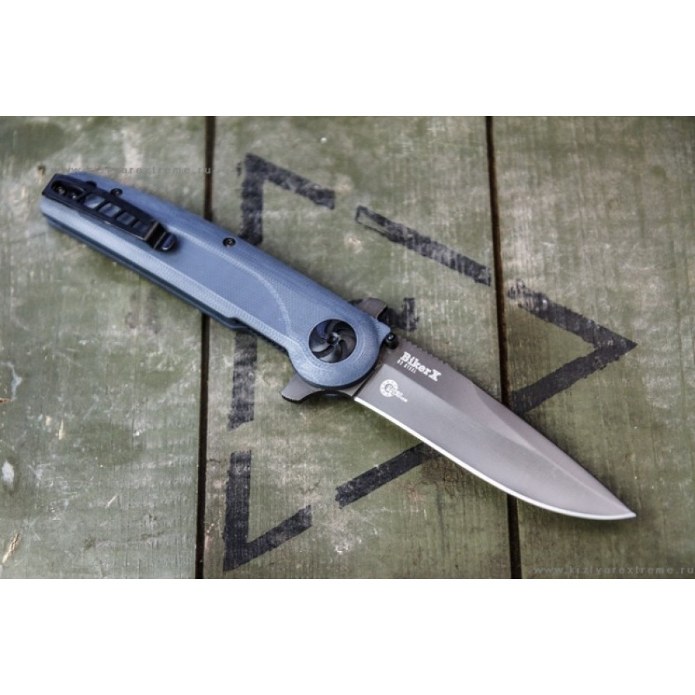 Складной нож Biker X D2 TacWash