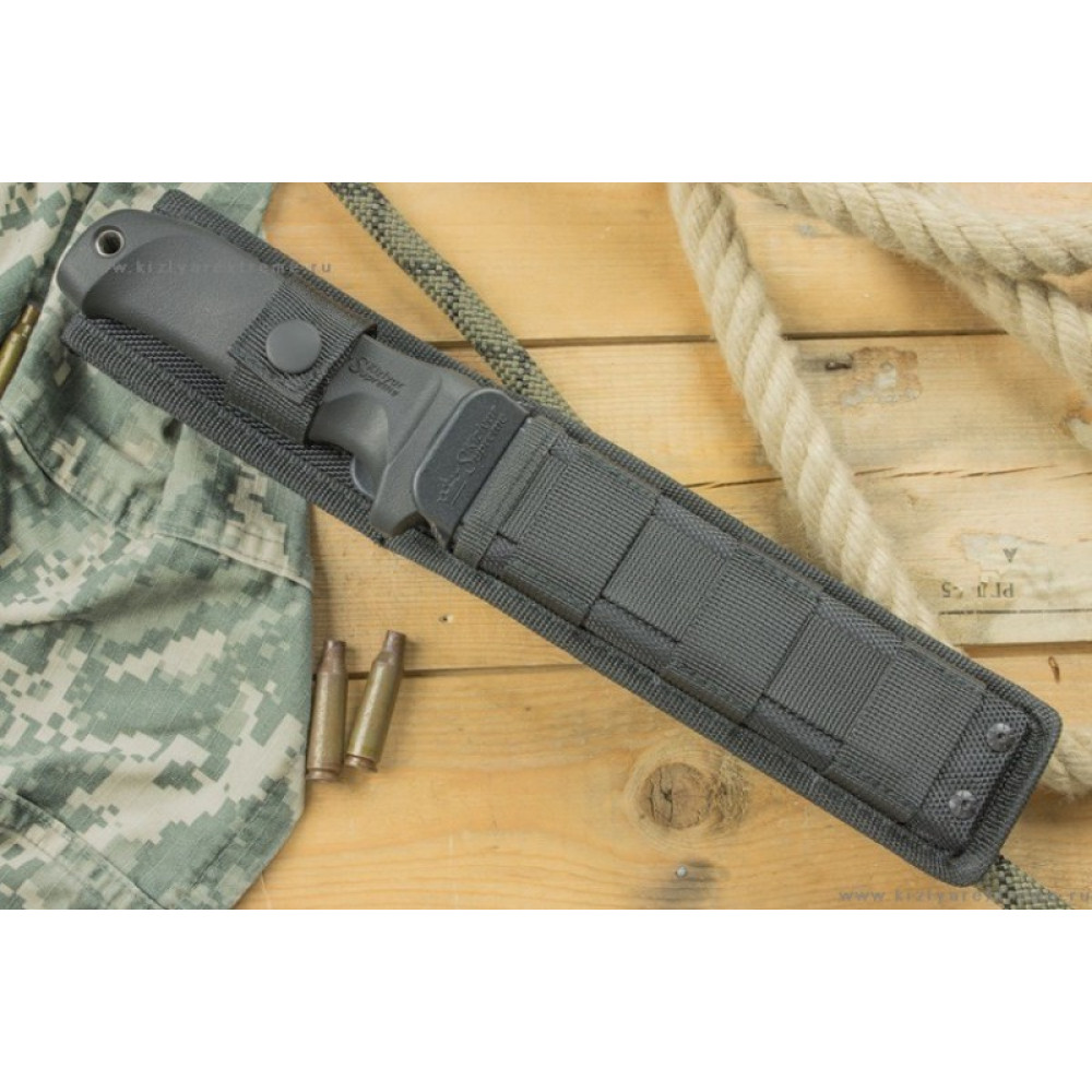 Тактический нож Centurion AUS-8 StoneWash Черные Ножны