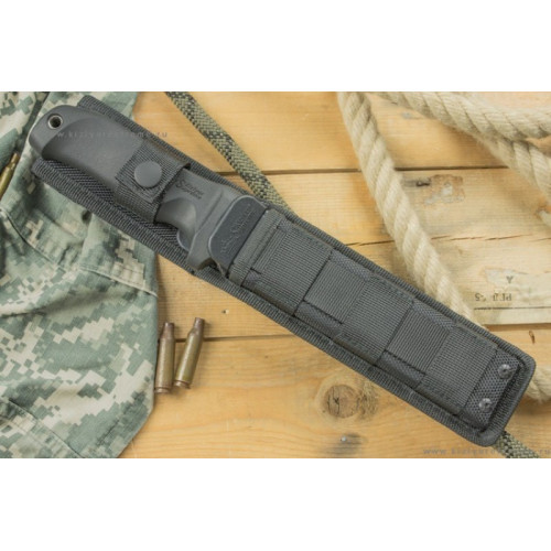 Тактический нож Centurion AUS-8 StoneWash Черные Ножны