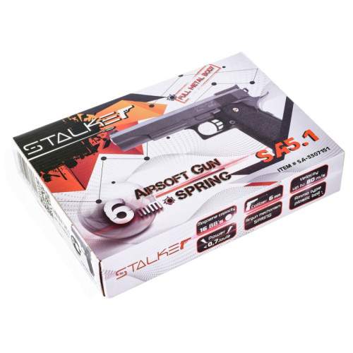 Пистолет пневматический Stalker SA5.1 Spring (Hi-Capa 5.1)