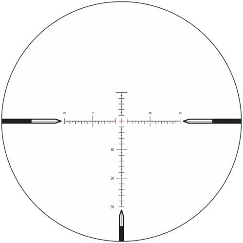 Оптический прицел Nightforce SHV 4-14x50 F1 .250MOA, MOAR, 30мм (C556)