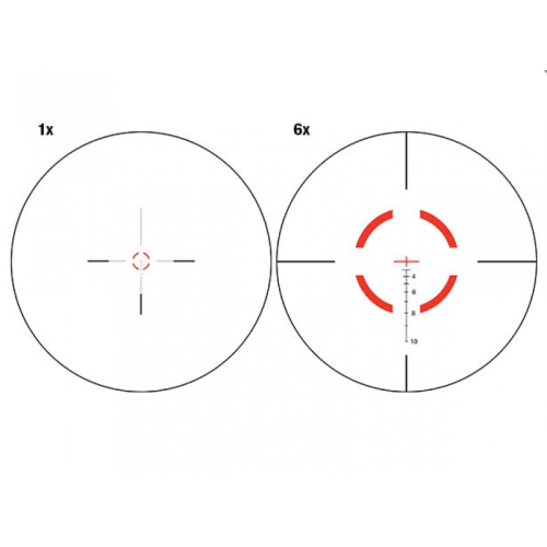 Оптический прицел Trijicon Vcog 1-6x24 Segmented circle/crosshair 7.62/175 (VC16-C-1600011)