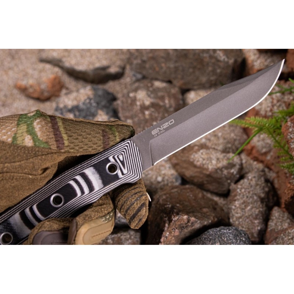 Туристический нож Enzo D2 TacWash G10