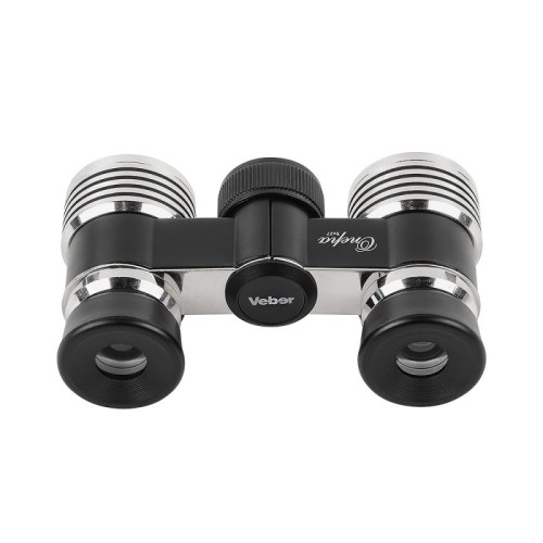 Бинокль театральный Veber Opera БГЦ 3x27, черно-серебристый, Серебрянный