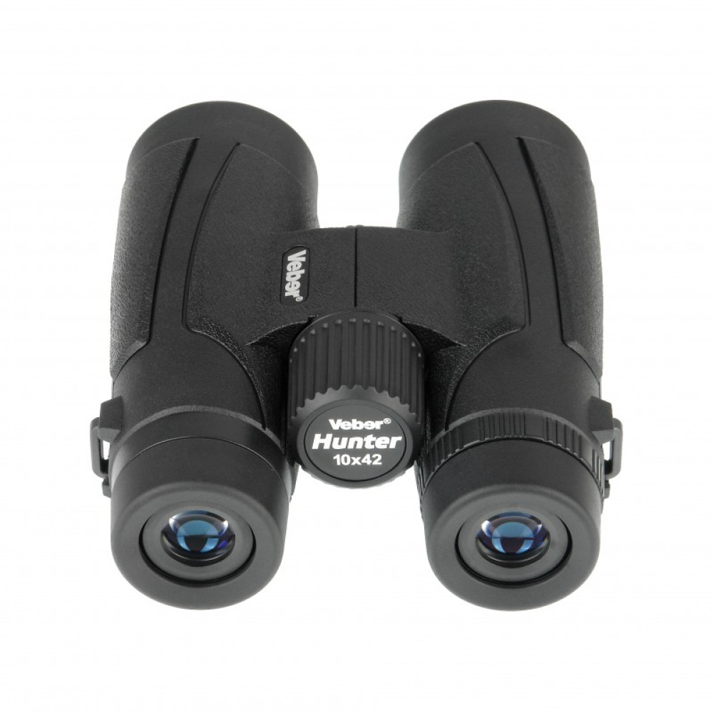 Бинокль Veber Hunter 10x42, Черный