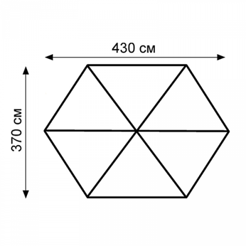 Tramp пол для Mosquito съемный (черный)