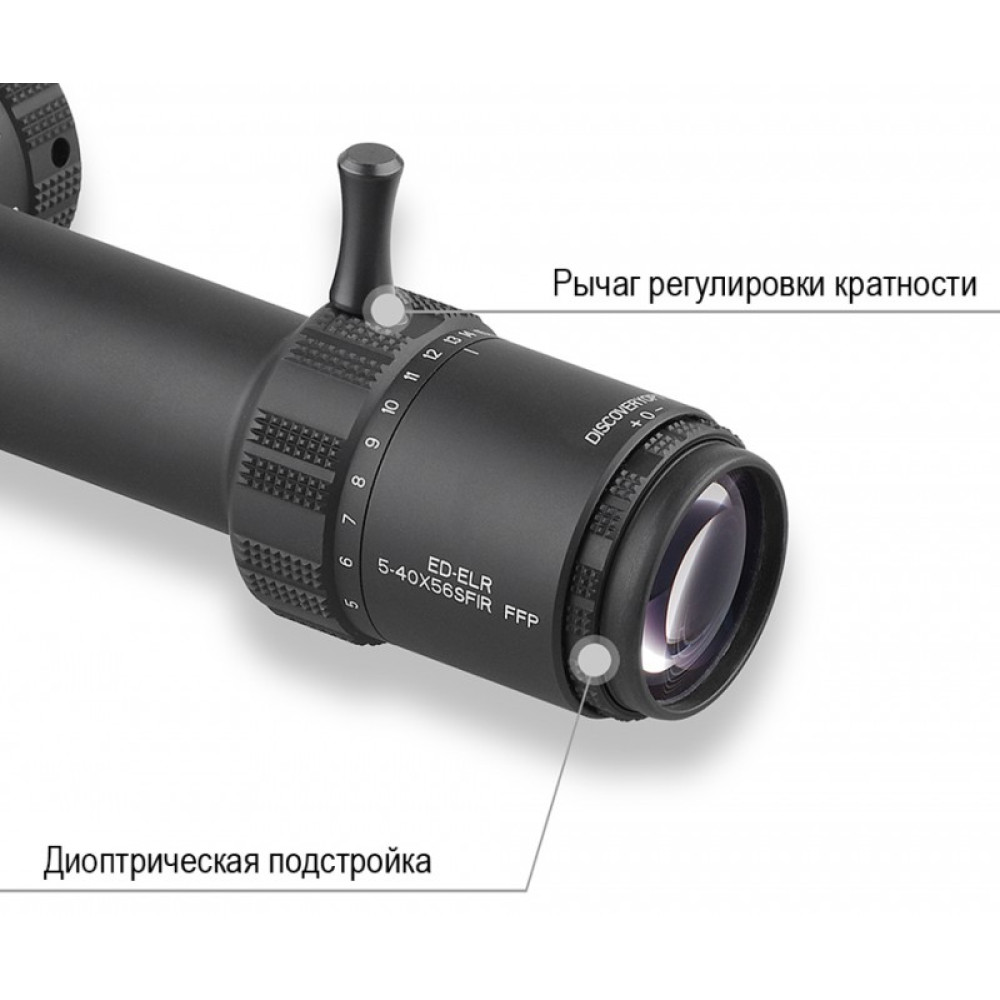 Оптический прицел Discovery ED-ELR-5-40X56SFIR FW35