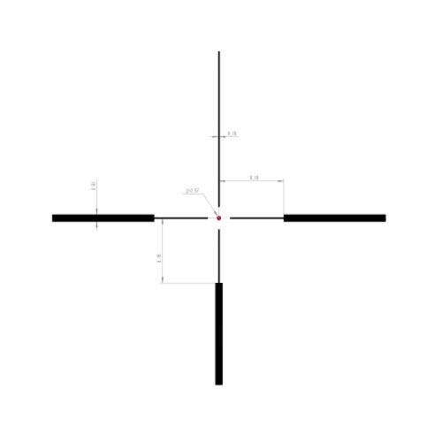 Оптический прицел MewLite 2-12x50 IR