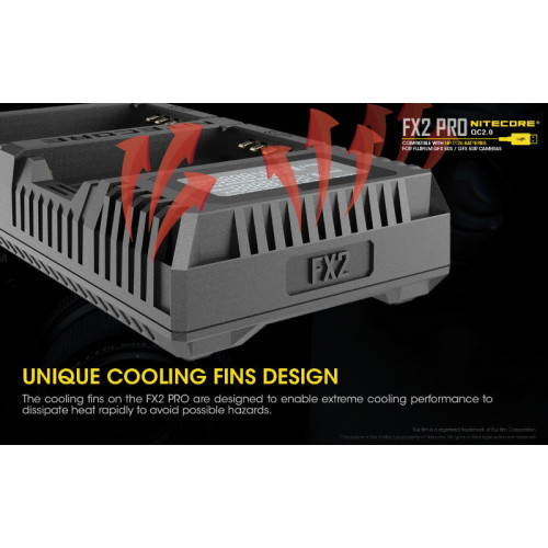 Зарядное устройство Nitecore FX2 PRO Fujifilm NP-T125