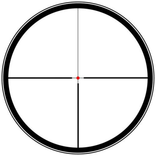 Оптический прицел Kaps 1.5-6x42 TLB с подсветкой, Черный