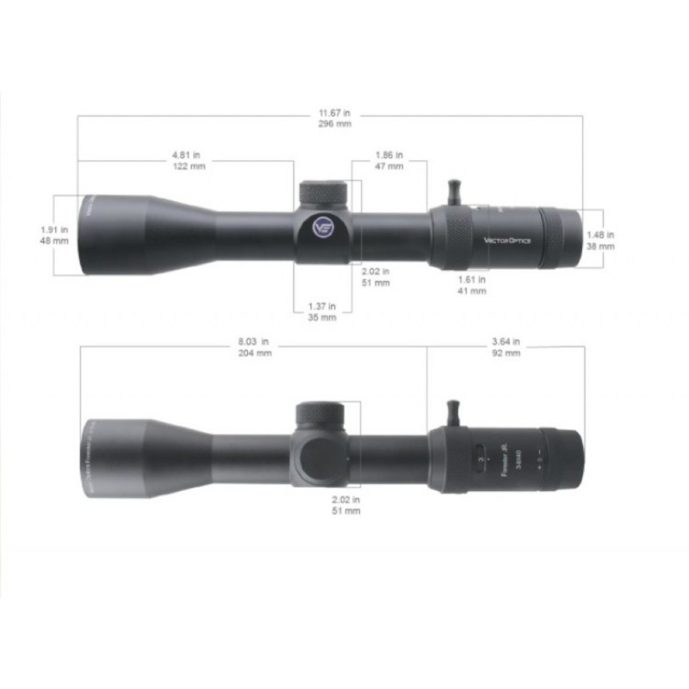 Оптический прицел Vector Optics Forester Jr. 3-9x40 (Q)