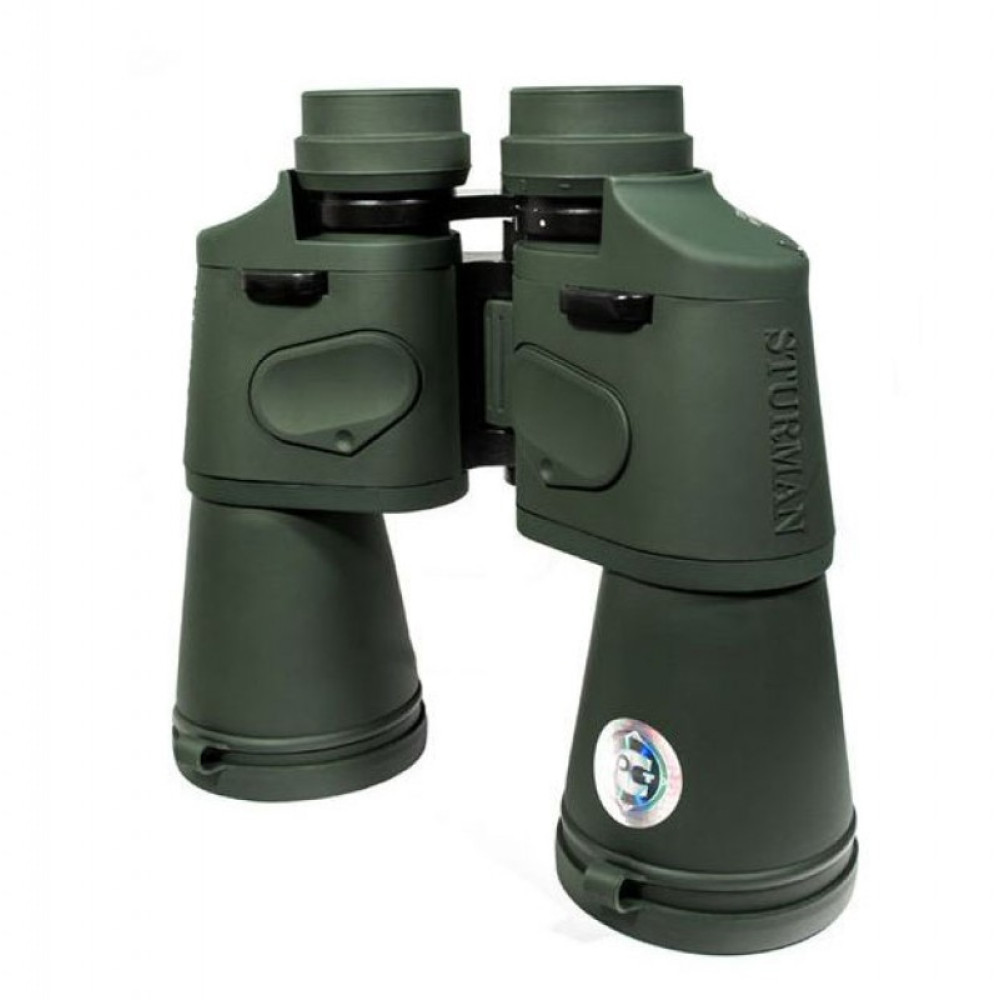 Бинокль STURMAN 20x50, зеленый, Зеленый