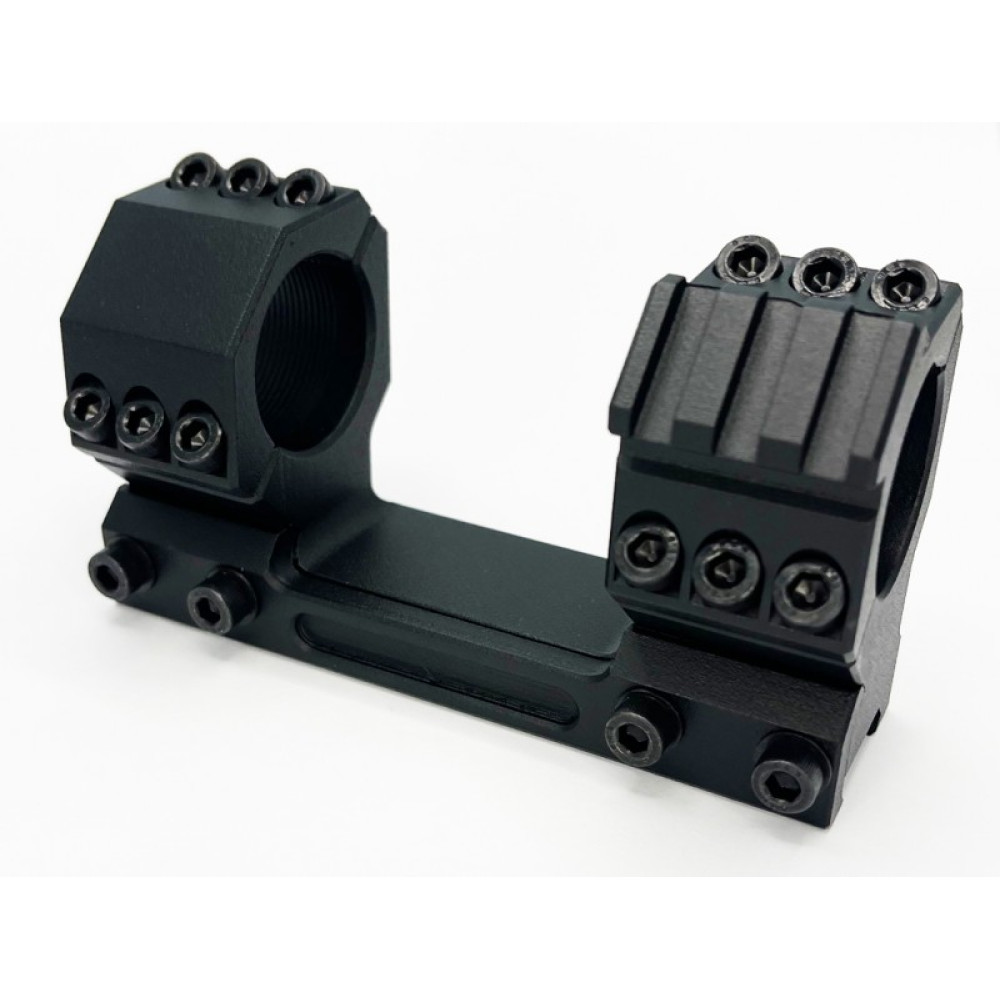 Моноблок 30 мм 0 МОА высота 24 мм + планка вивер на переднем полукольце