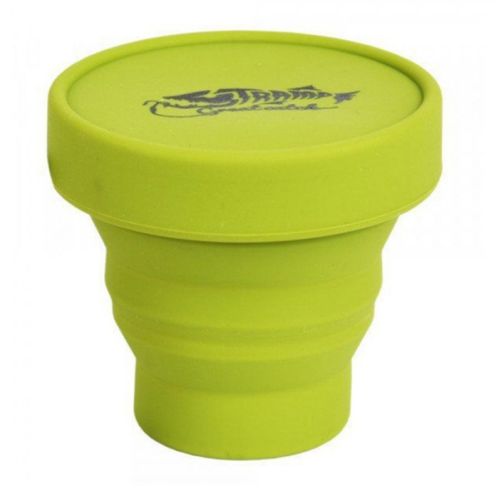 Tramp стакан силиконовый складной с крышкой 180 мл (оранжевый)