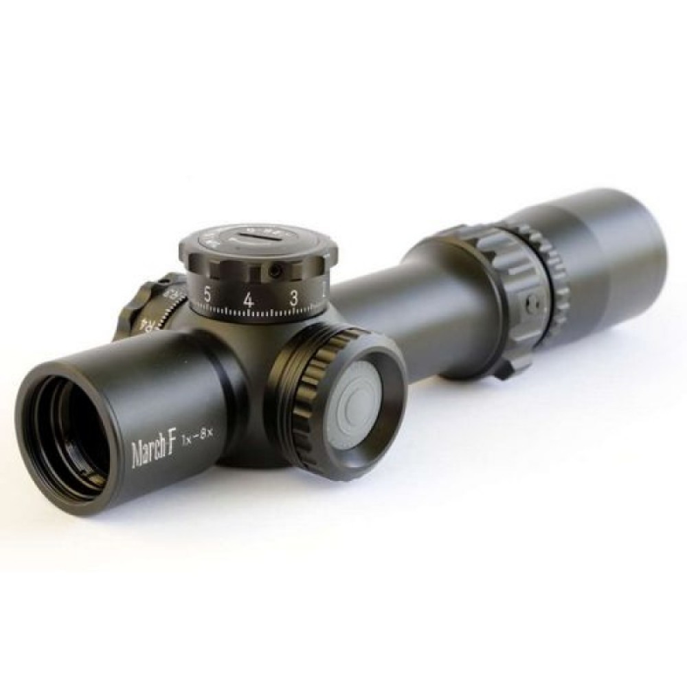 Оптический прицел March 1-8x24 Short с подсветкой, сетка FMC-1, 0.1MIL (D8SV24FIML)