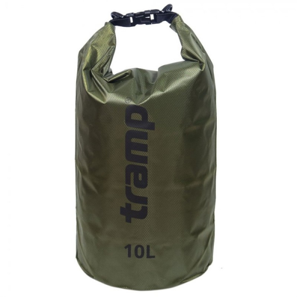 Гермомешок Tramp ПВХ Diamond RipStop 10 л (оливковый)