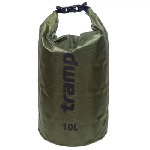Гермомешок Tramp ПВХ Diamond RipStop 10 л (оливковый)