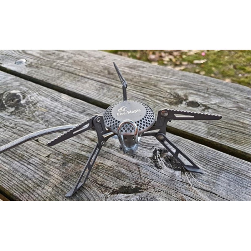 Титановая газовая горелка с системой предварительного подогрева топлива. Blade 2