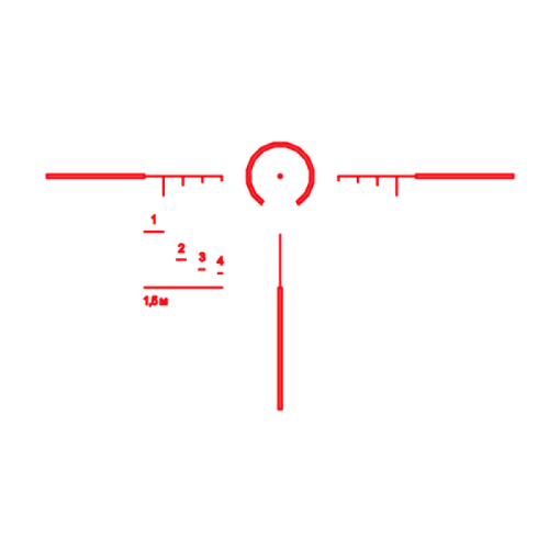 Призматический прицел Pilad brevis Р2,5х24 сетка LHS1-400