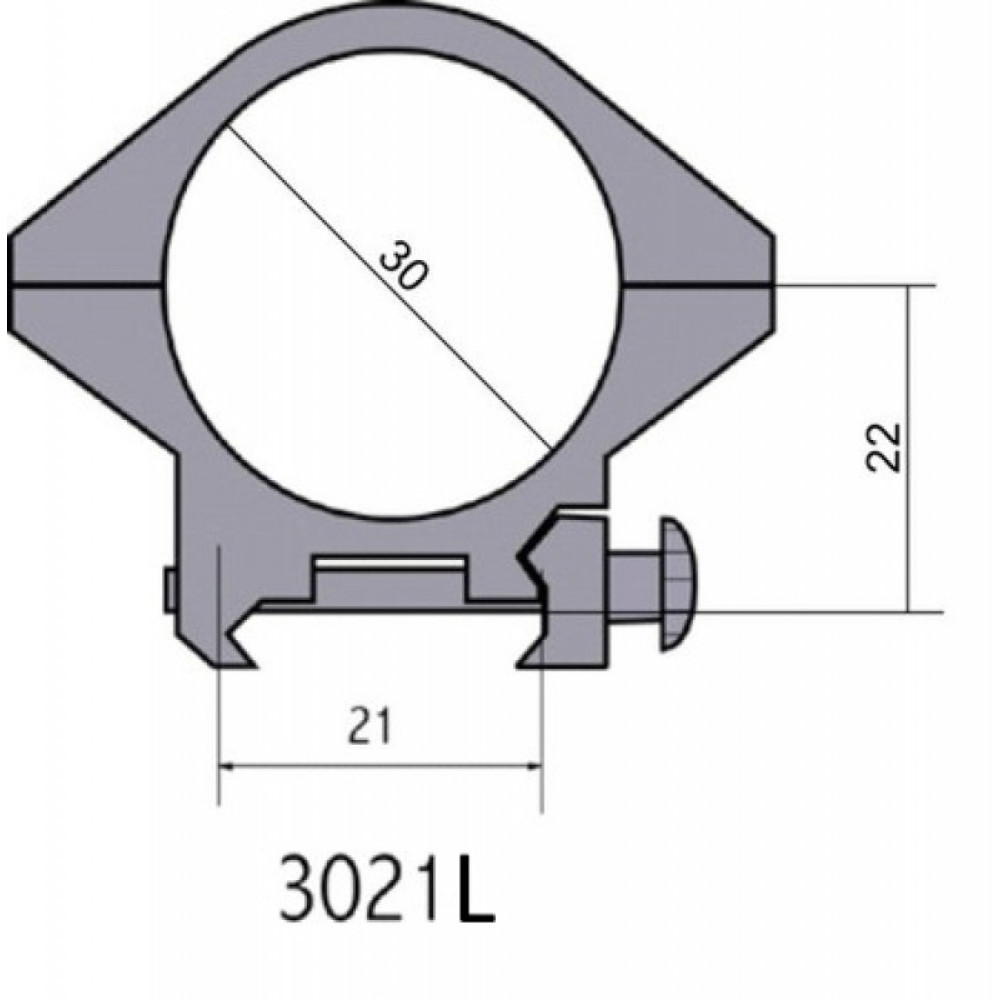 Крепление - кольца 3021 L