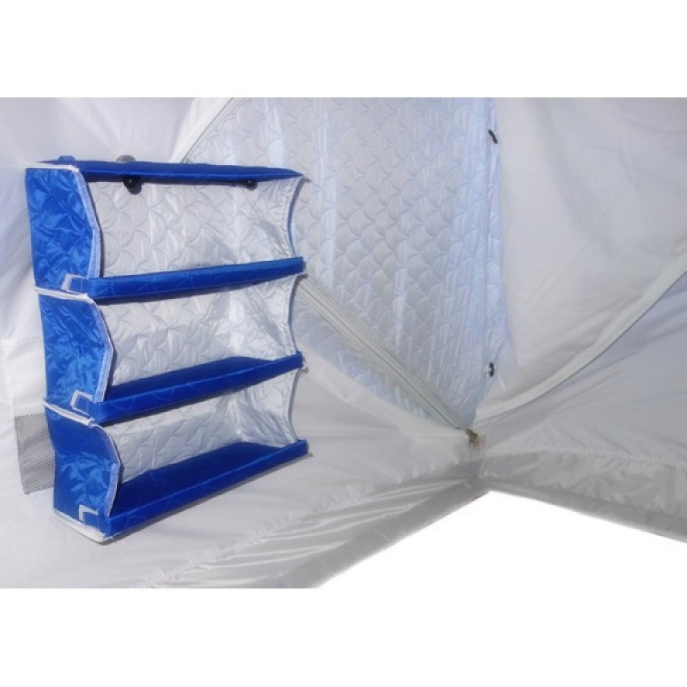 Полочки с бортиками Пингвин синий