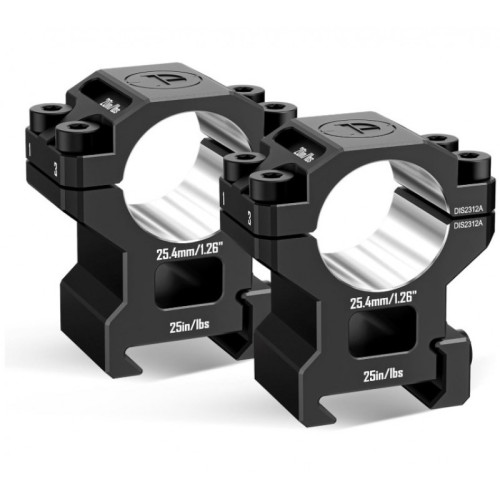 Кольца Discovery 25мм средние под Picatinny (6061)