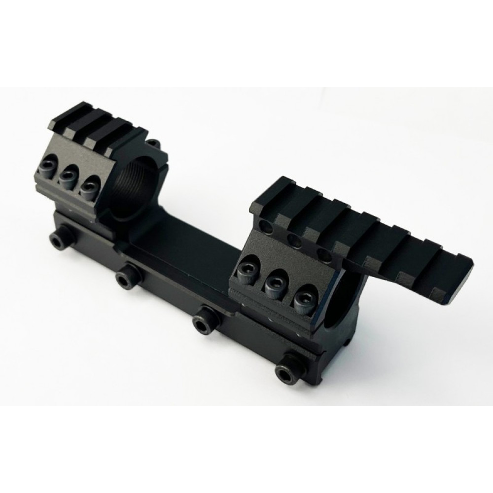 Моноблок 25,4(дюйм) мм наклон 20 МОА высота 17 мм (в горизонтальном исполнении) с двумя планками вивер на верхних полукольцах