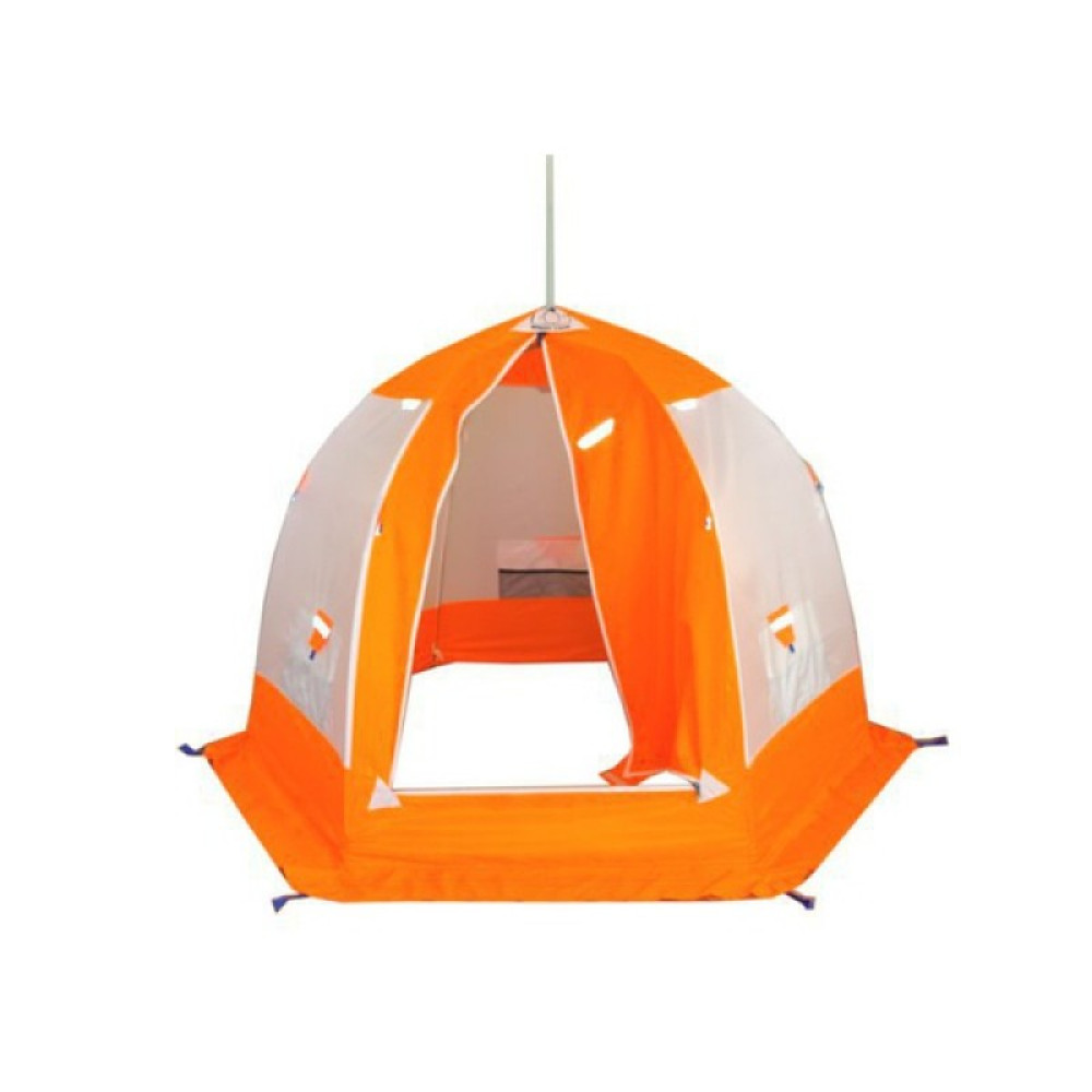 Палатка Пингвин 2 бело/оранжевый